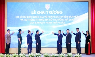 Khai trương Cơ sở dữ liệu quốc gia về pháp luật (phiên bản mới)